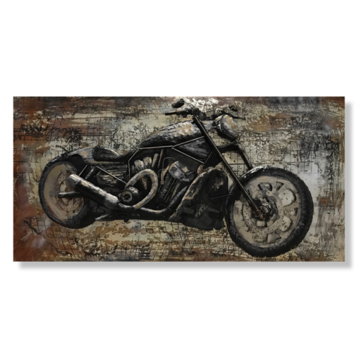 Grafika na ścianę z motocyklem