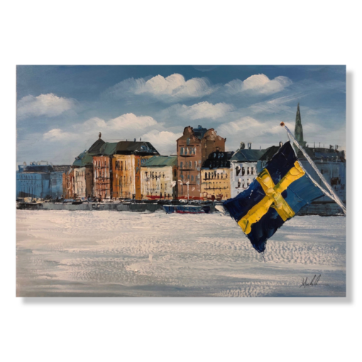 Obraz z motywem sztokholmskim
