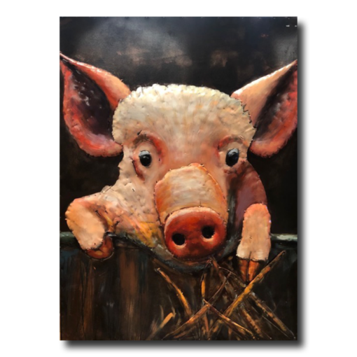 Grafika ze świnią